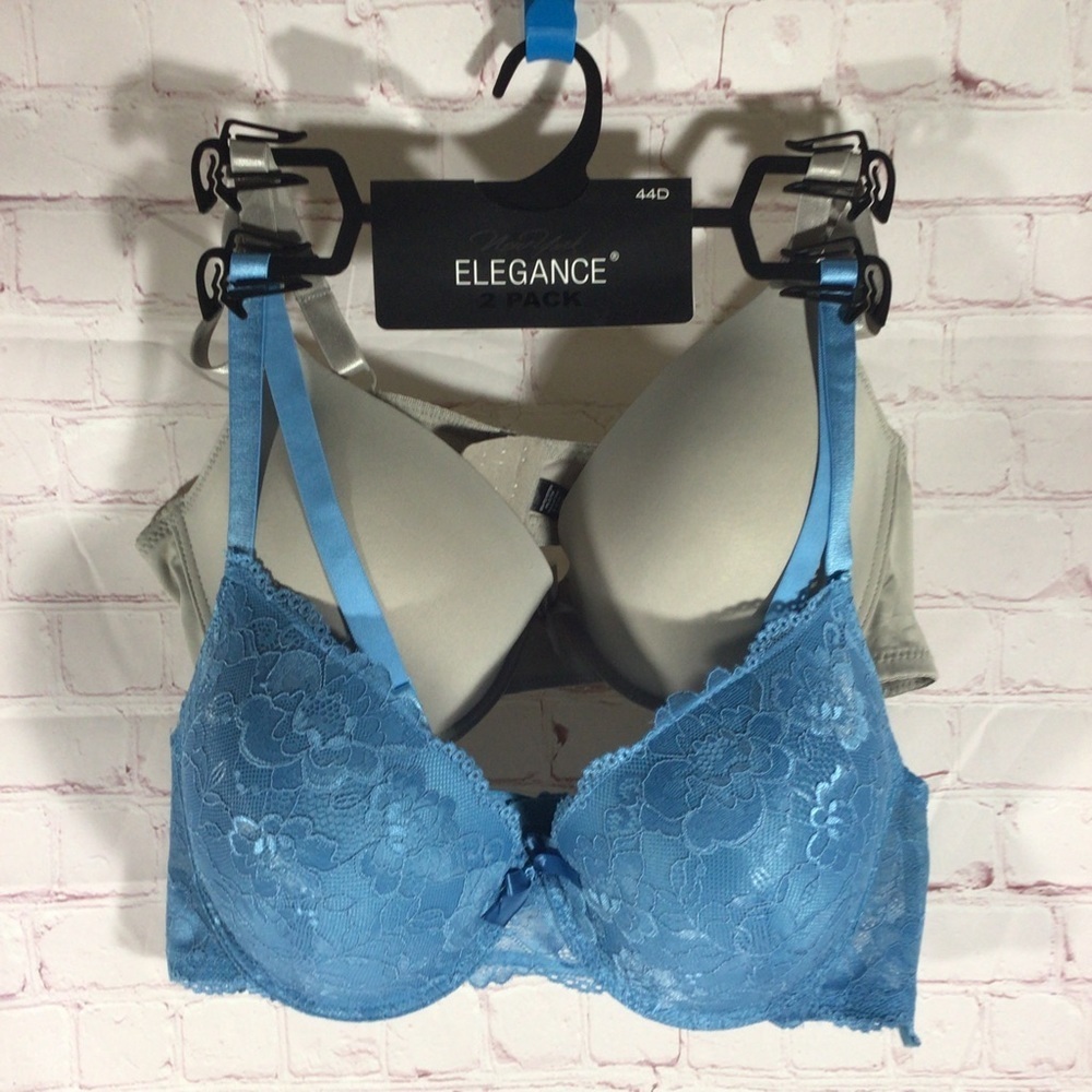 New York Elegance Bras 2 Pack - 44D